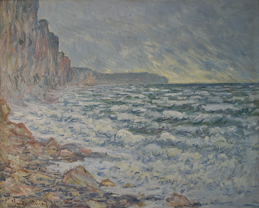 Claude Monet, Fécamp, 1881 Huile sur toile, 65,3x80 cm Francia, Le Havre, musée d’art moderne André Malraux © MuMa Le Havre / David Foge